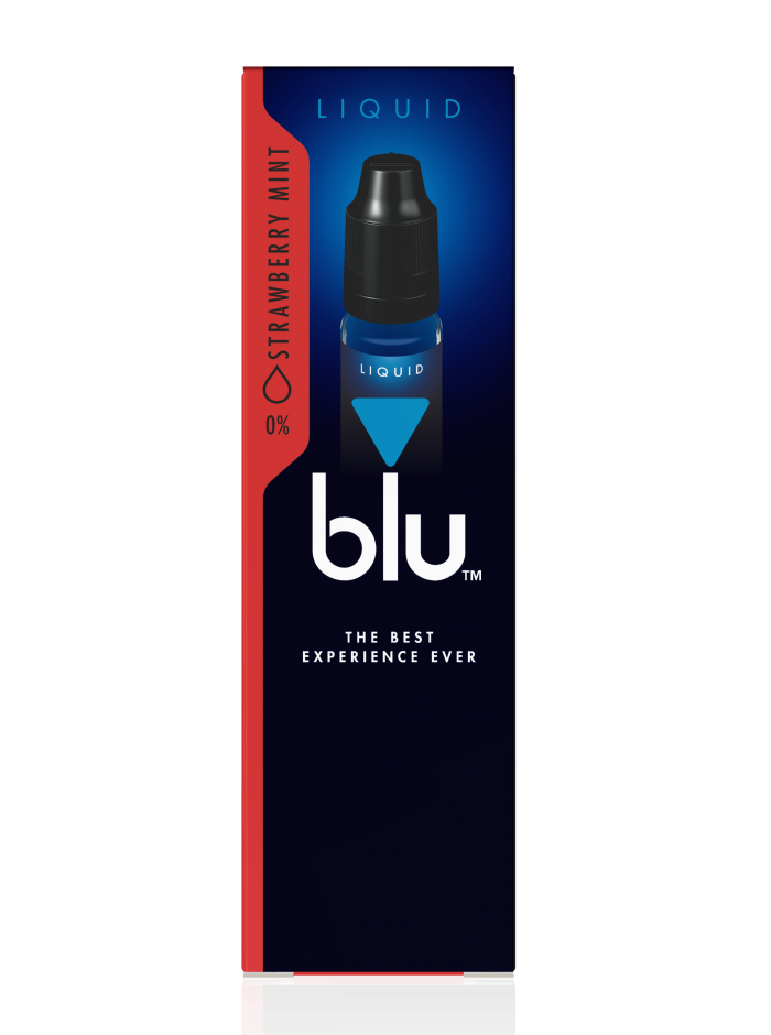 Blu Strawberry Mint Nicotine Free E Liquid